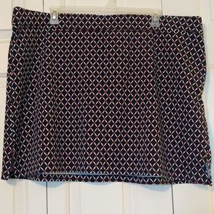 Rafaella Navy Skort Size 22W